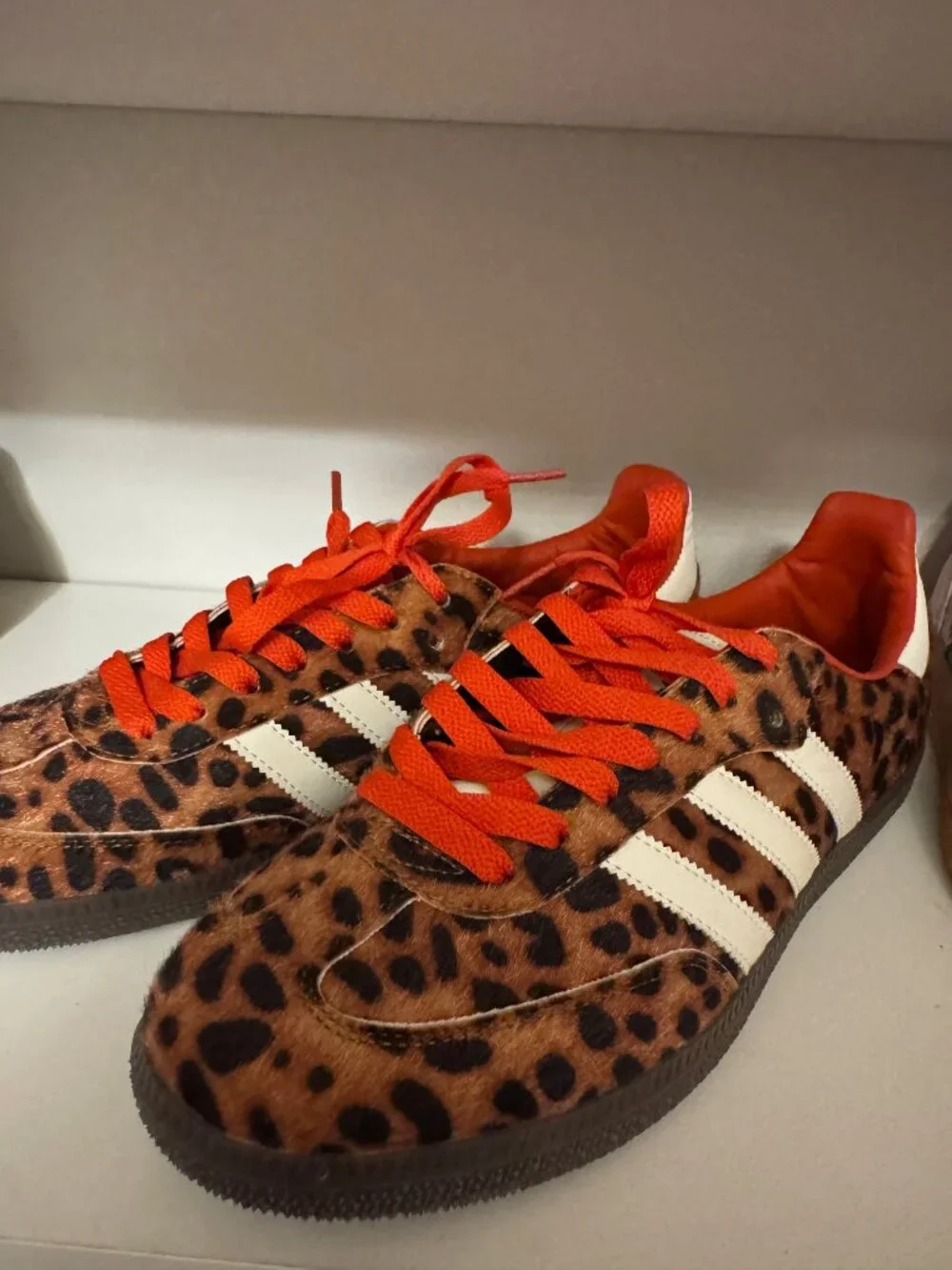 Adidas Samba OG Preloved Red Leopard (Women's) - Picture 2 of 4